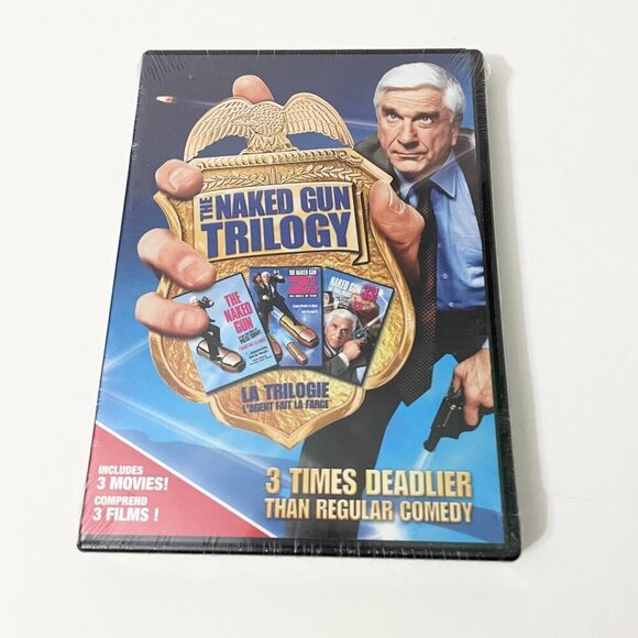 The Naked Gun Trilogy 3 DVD Set 1 2 3 - Picture 1 of 10